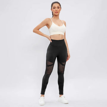 SA346 - Hollowed Out High Waisted Yoga Pants